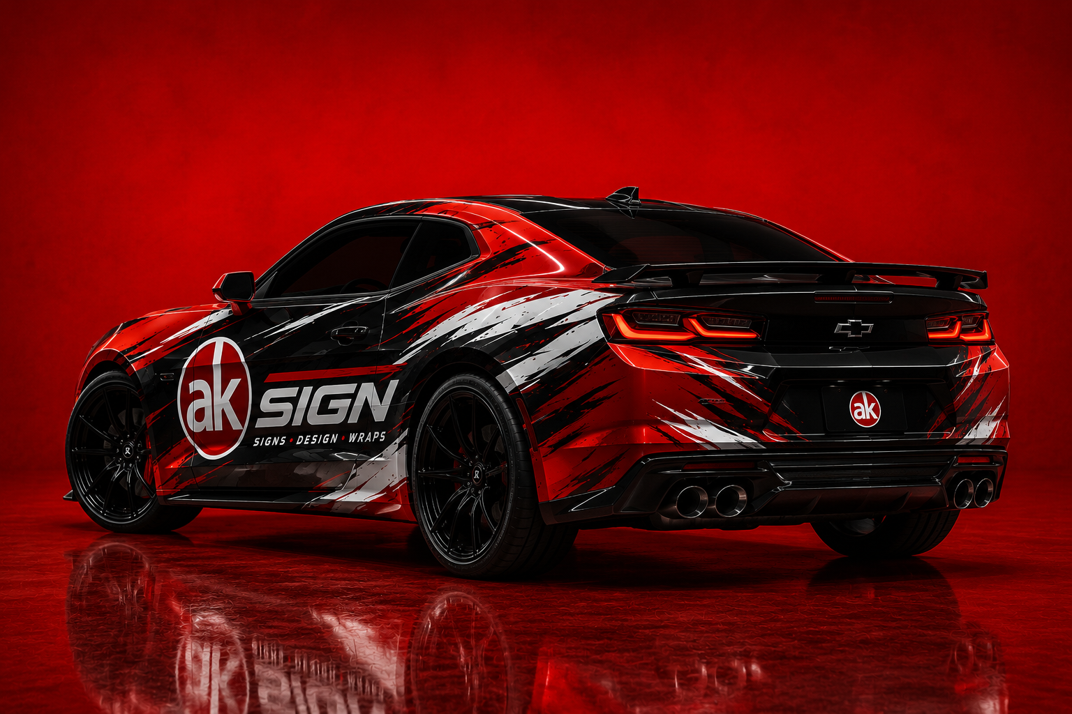 AK Print Car Wrap vehicle wraps
