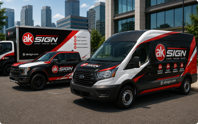 AK Print Car Wrap vehicle wraps